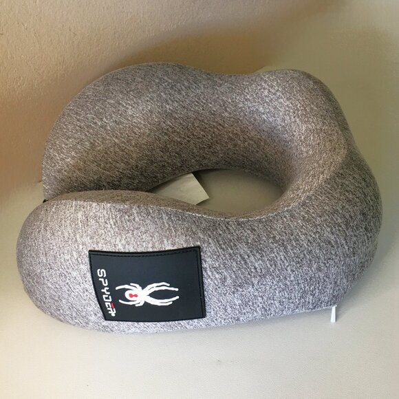 SPYDER 🕷️ Memory Foam Neck Travel Pillow - Comfy & Washable - Picture 2 of 13